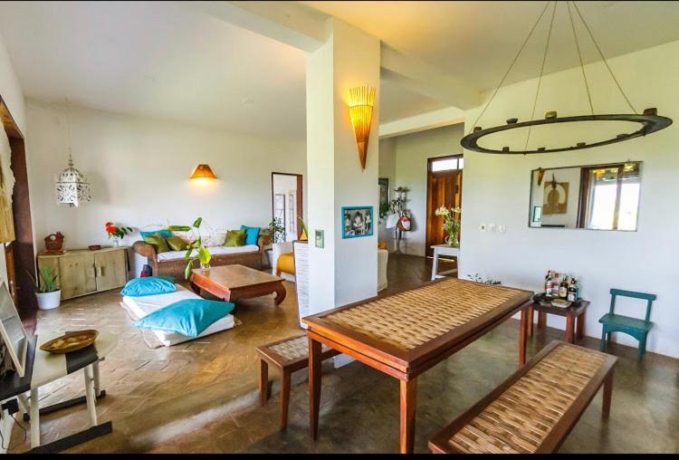 Bed and Breakfast Espelho Bahia Blue House Praia do Espelho Exteriér fotografie