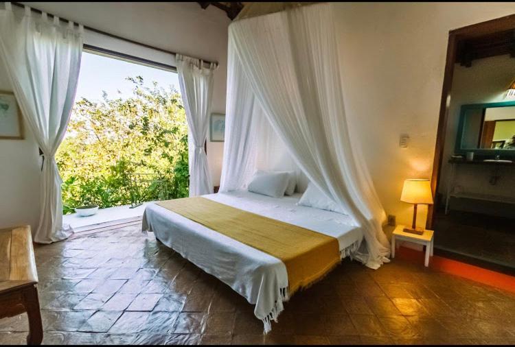 Bed and Breakfast Espelho Bahia Blue House Praia do Espelho Exteriér fotografie