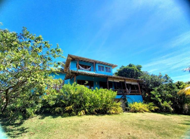 Bed and Breakfast Espelho Bahia Blue House Praia do Espelho Exteriér fotografie