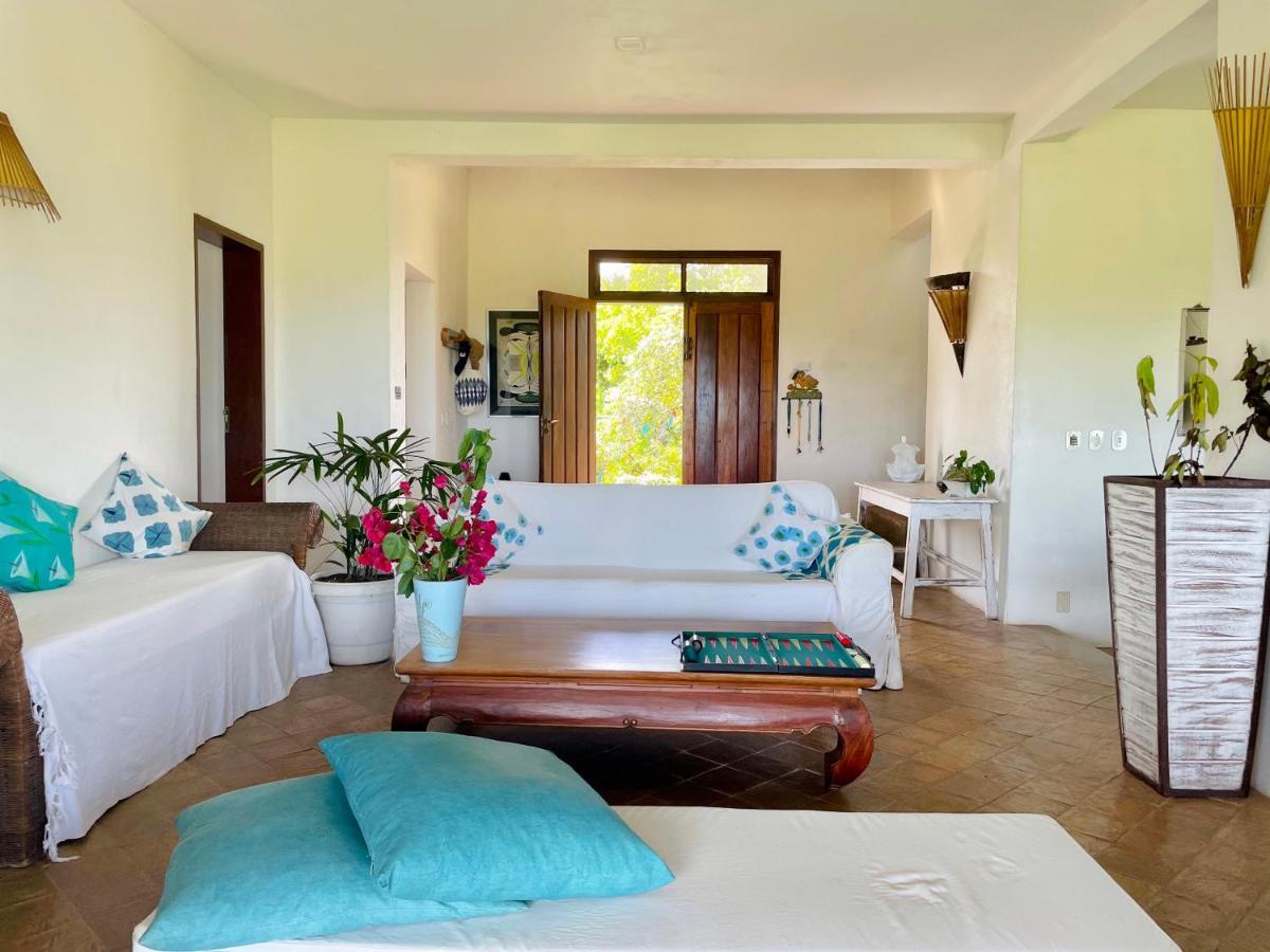 Bed and Breakfast Espelho Bahia Blue House Praia do Espelho Exteriér fotografie